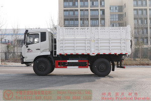 Dongfeng 4WD High-railboard Dump Truck–210HP Higher railboard truck–Dongfeng Off-road Truck Production and Export Manufacturer