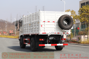 Dongfeng 4WD High-railboard Dump Truck–210HP Higher railboard truck–Dongfeng Off-road Truck Production and Export Manufacturer