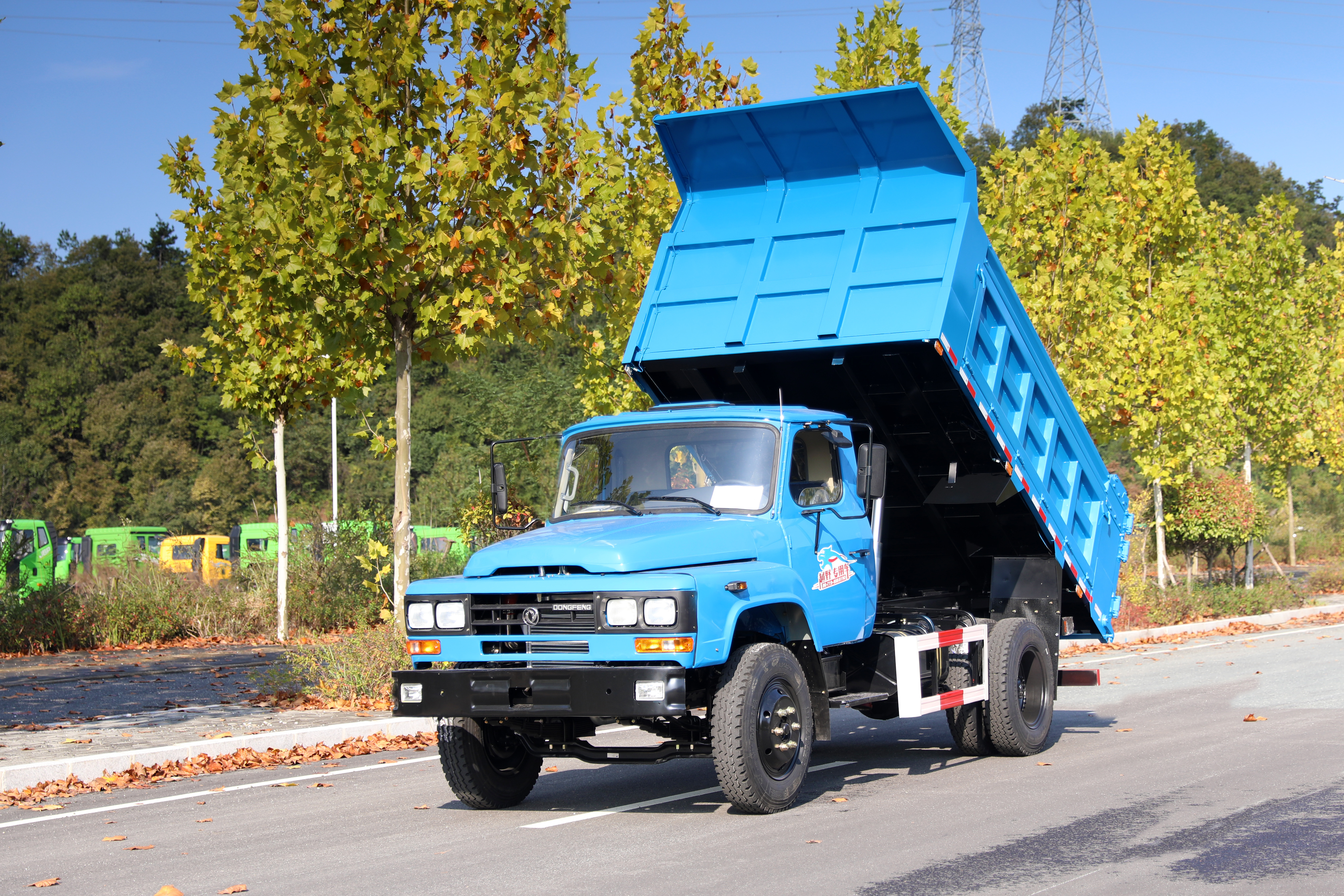 Dongfeng Pointed Tipper Truck – ทางเลือกที่ดีบนถนนคมนาคม!