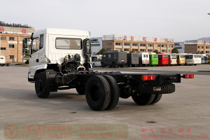 Dongfeng 210 HP Rear Dual Tire Special Purpose Chassis–Dongfeng Flathead 4*2 Chassis–Off-road Truck Export Manufacturer