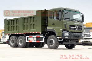 6×4 Dump Truck Off-road Vehicle Heavy Duty Truck  One Row and a Half