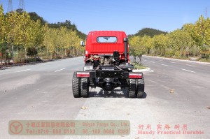 Dongfeng 4 * 2 รถบรรทุกขนาดเล็กออฟโรดแชสซีพิเศษ - 160 แรงม้าแชสซีรถบรรทุกขนาดเล็ก - Dongfeng รถบรรทุกขนาดเล็กขนาดเล็กที่ปรับแต่งส่งออกผู้ผลิตแชสซี