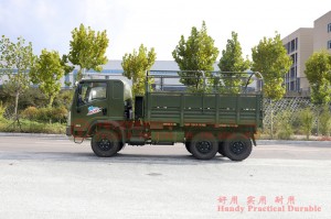 Xe tải địa hình đầu dẹt Dongfeng 6 * 6 – Xe tải địa hình diesel EQ2082 – Nhà sản xuất xuất khẩu đại lý xe tải địa hình