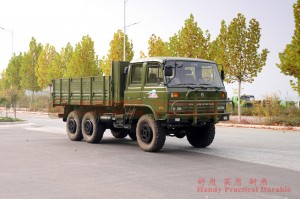 EQ2102 Dongfeng รถบรรทุกออฟโรดสองแถวขับเคลื่อนหกล้อ – รถออฟโรดดีเซลหัวแบนขนาด 3.5 ตัน – Dongfeng 6 * 6 ยานพาหนะบรรทุกทหารเพื่อการส่งออกพลเรือน
