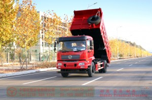 Xe ben Dongfeng Thiên Tân 4*2 – Xe ben có sức kéo 12 tấn xuất khẩu – Xe ben 240 mã lực xuất khẩu