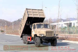 Xe ben 170 mã lực 6*6–Xe tải địa hình 6WD 2,5 tấn–Xe tải chở hàng địa hình xuất khẩu