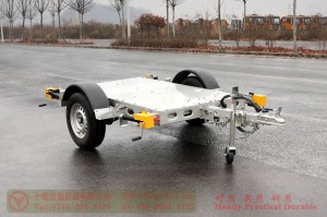 PV panel trailer caravan chassis–Trailer caravan design manufacturer–1.5T trailer caravan export manufacturer