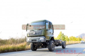 Dongfeng 4*4 EQ2140B Chassis မော်ဒယ်အသစ် 4WD လမ်းကြမ်းကိုယ်ထည်