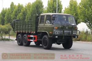 EQ2102 Dongfeng six-wheel-drive double-row dump truck-3.5-ton flathead diesel off-road vehicle–Dongfeng 6*6 troop-carrying vehicle for civilian exports