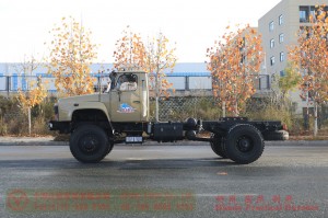 Dongfeng 4WD Pointed off-road special chassis–4*4 Dongfeng 240hp off-road chassis modification–Dongfeng off-road truck chassis export manufacturers