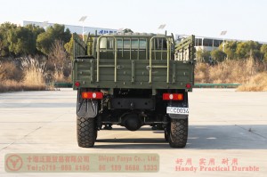 Dongfeng 6*6 flathead off-road truck–EQ2082 diesel off-road truck–Dongfeng 240 civilian off-road transporter exported