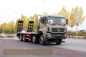 Dongfeng 30-ton flatbed truck–Dongfeng 8*4 flatbed truck–Dongfeng 10-meter flatbed truck