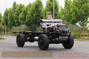 Dongfeng Automatic Class III Chassis–Cummins 300HP 4WD Class III Chassis for export–Dongfeng Class III Chassis Agency Export Manufacturer