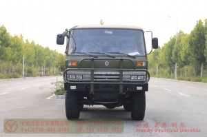 EQ2102 Dongfeng six-wheel-drive double-row off-road truck–3.5-ton flathead diesel off-road vehicle–Dongfeng 6*6 troop-carrying vehicle for civilian exports