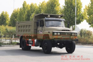 Dongfeng 4*4 Pointed Dump Truck–Dongfeng 170 HP Off-road Dump Truck –Dongfeng Cargo Truck Export Manufacturer