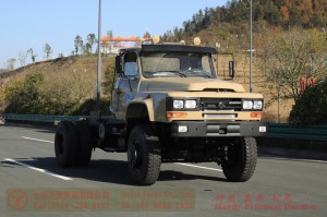 Dongfeng 4WD Pointed off-road special chassis–4*4 Dongfeng 240hp off-road chassis modification–Dongfeng off-road truck chassis export manufacturers