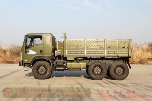 Dongfeng 6*6 flathead off-road truck–EQ2082 diesel off-road truck–Dongfeng 240 civilian off-road transporter exported