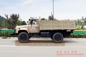 4×4 ເຄື່ອງຈັກລົດພິເສດທາງນອກທາງຍາວ – 4WD Dongfeng 240-tip cab chassis – ຜູ້ຜະລິດ chassis ສົ່ງອອກທີ່ກໍາຫນົດເອງ