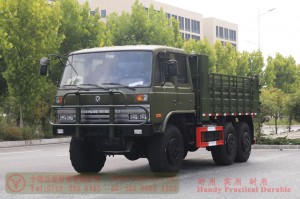 EQ2102 Dongfeng six-wheel-drive double-row dump truck-3.5-ton flathead diesel off-road vehicle–Dongfeng 6*6 troop-carrying vehicle for civilian exports