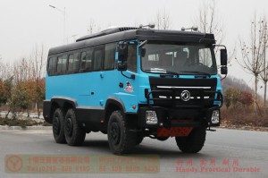 Dongfeng 6X6 bus–210hp bus–25-seater medium bus–Dongfeng 8m bus