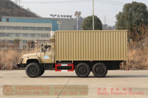 6WD Van Transportation Truck–Dongfeng EQ2100 Chassis Conversion Vehicle–Dongfeng Off-road Truck Manufacturer