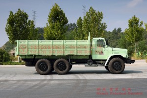 东风六轮驱动EQ245长头越野卡车 – 6*6加强型越野运输卡车制造商 – EQ2100出口经典车型