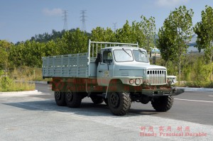 Dongfeng long head off-road truck–6*6 reinforced off-road transporter for export–off-road truck agent customs clearance manufacturer