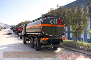 Xe chở nhiên liệu xuyên quốc gia sáu bánh Dongfeng –Xe tải chở nhiên liệu xuyên quốc gia hai hàng Dongfeng sáu bánh EQ2102–Xe tải chở nhiên liệu cổ điển Dongfeng 6 × 6