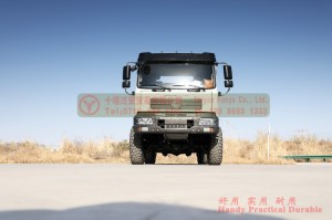 6*6 -260 Yuchai Engine Chassis 6WD Six Drive One and a Half Row