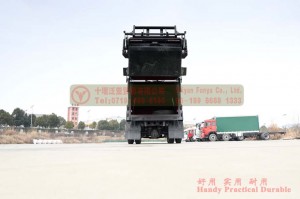 Mẫu xe chở rác Dongfeng 4 * 2 Tùy chỉnh xe đặc biệt