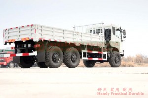 Dongfeng 6*6 260-33 Yuchai Engine รถบรรทุกขนส่งออฟโรด