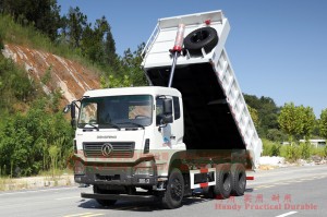 Xe tải tự đổ Dongfeng 6*4 Hercules–Xuất khẩu xe tải tự đổ ba trục Dongfeng–Nhà sản xuất xe tải ba trục Dongfeng Hercules