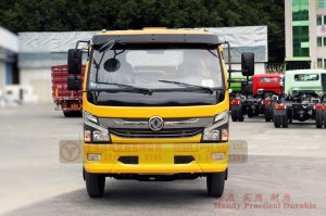 Khung gầm xe tải nhẹ 4 * 2 Dongfeng 140hp - Xe tải diesel nhỏ 10 tấn xuất khẩu - bánh lái trái / phải tùy chỉnh mô hình thương mại nhà máy chuyển đổi xe tải siêu nhỏ