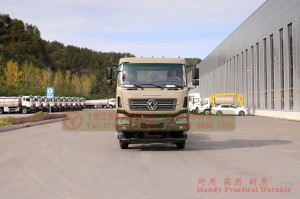 Dongfeng 8*4 chassis ລົດບັນທຸກ flatbed-Dongfeng Hercules 10 ແມັດລົດບັນທຸກ chassis flatbed-30 ໂຕນຂອງ chassis ລົດບັນທຸກພິເສດ