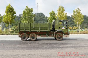 Dongfeng 6*6 flathead off-road truck–EQ2082 diesel off-road truck–Off-road truck agent export manufacturers