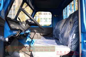 Dongfeng Classic EQ2082 6*6 Off-Road ယာဉ် - လမ်းကြမ်းပြင်တွင် အကြည်နှစ်ထပ်တပ်ထားသော ယာဉ် - 170/190 HP Grille မျက်နှာစာ စစ်ဘက်ယာဉ်