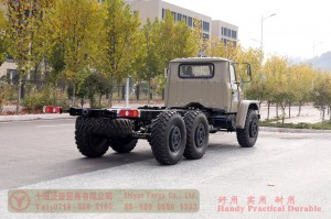 Dongfeng double-glass EQ2100 6-wheel-dive off-road chassis – 6×6 pointed EQ245 chassis ລົດ​ບັນ​ທຸກ​ທະ​ຫານ​ສໍາ​ລັບ​ການ​ສົ່ງ​ອອກ – ຫົວ​ຍາວ 190 ມ້າ​ລົດ​ທະ​ຫານ​ພິ​ເສດ​ການ​ປ່ຽນ​ແປງ​ພິ​ເສດ