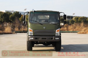 Dongfeng 6*6 flathead off-road truck–EQ2082 diesel off-road truck–Dongfeng 240 civilian off-road transporter exported