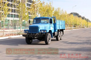 Dongfeng Classic EQ2082 6*6 Off-Road Vehicle – Pointed Double Glazing Off-Road Vehicle – 170/190 HP Grille Face Military Vehicle