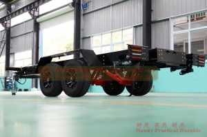 Dual Axle Independent Suspension Trailer RV Chassis– Customized Loading Drone Trailer Chassis–Australian Imported Electric Brake ການ​ແປງ​ຕົວ​ລົດ​ຕິດ​ແບບ​ພິ​ເສດ​ສຳລັບ​ລົດຈັກ