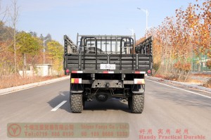 190 HP Flathead Diesel Off-road Truck–Dongfeng 6*6 Troop Carrier for civilian export–EQ2102 Dongfeng 6-wheel-drive Semi-Off-road Truck