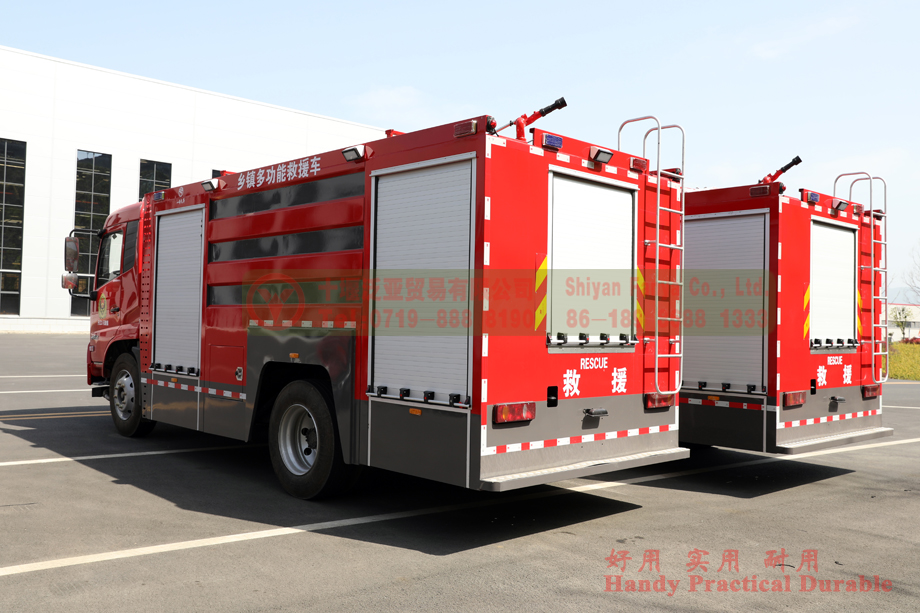 main combat fire truck