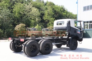 6WD Dongfeng flatbed truck modification_6WD “Bobcat” off-road ລົດບັນທຸກຂະຫນາດນ້ອຍ configuration_6*6 ຜູ້ຜະລິດ chassis ຍານພາຫະນະພິເສດ
