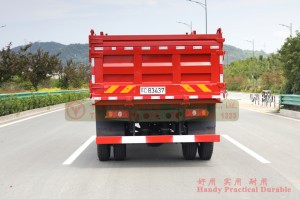 Dongfeng แถวเดียว 4*2 รถบรรทุกเบา_5 ตัน Dongfeng รถบรรทุกเบาขนาดเล็ก_ส่งออกรถดัมพ์