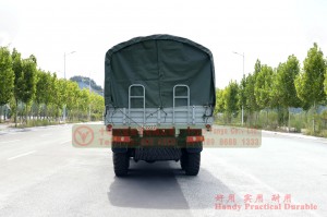 Xe tải địa hình đầu dài Dongfeng 6*6 – Xe địa hình gia cố để xuất khẩu – Xe địa hình 6*6 có bổ sung thêm cột tán