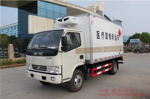 Xe tải hạng nhẹ địa hình Dongfeng Four Drive Xe vận chuyển chất thải y tế