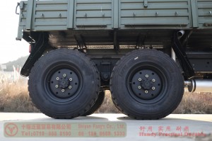 Dongfeng 6*6 flathead off-road truck–EQ2082 diesel off-road truck–Dongfeng 240 civilian off-road transporter exported