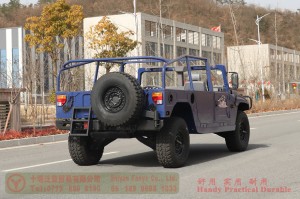 Dongfeng Mengshi EQ2050 Convertible–Mengshi Parade Vehicle–Dongfeng 4WD Off-road Trucks Export Manufacturer