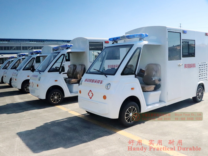 Assistant of epidemic prevention and control–mobile nucleic acid testing vehicle