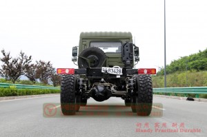 Dongfeng new six-drive off-road type special chassis – 6 * 6 multifunctional modified chassis export – 210 hp Dongfeng vehicle chassis configuration